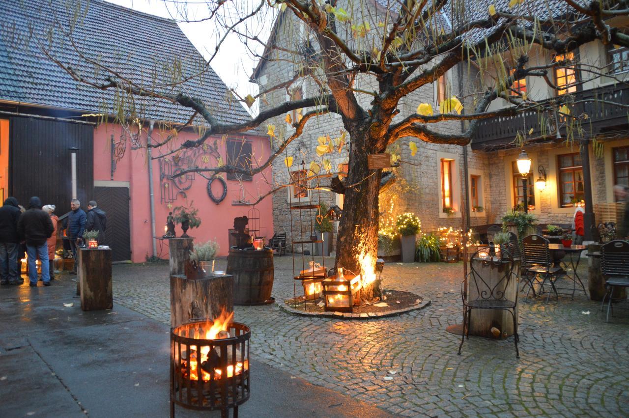 Gasthof Zum Storch Prichsenstadt Bagian luar foto